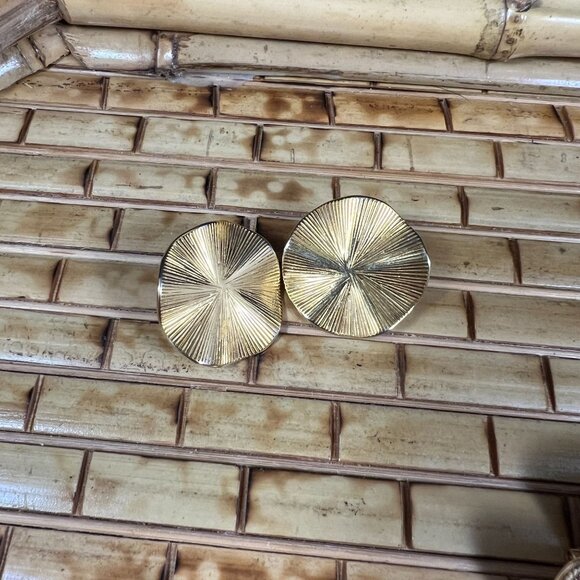 Set Of 6 Pairs Vintage-Inspired Earrings Gold Black & Purple Mixed Metals For Wo - Picture 3 of 8